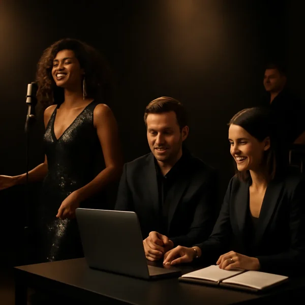 High-end entertainment editorial